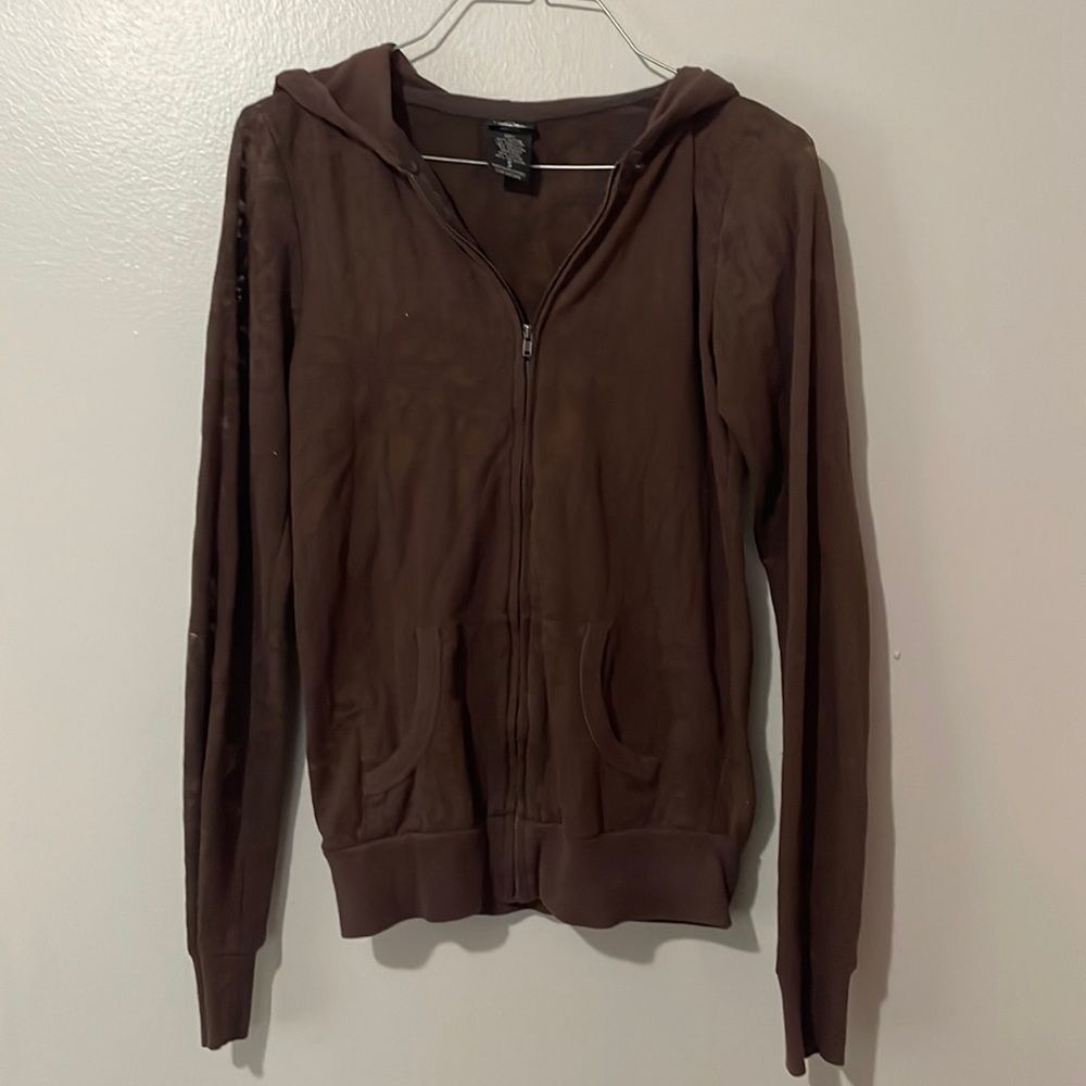 Zip Up Lace Hoodie